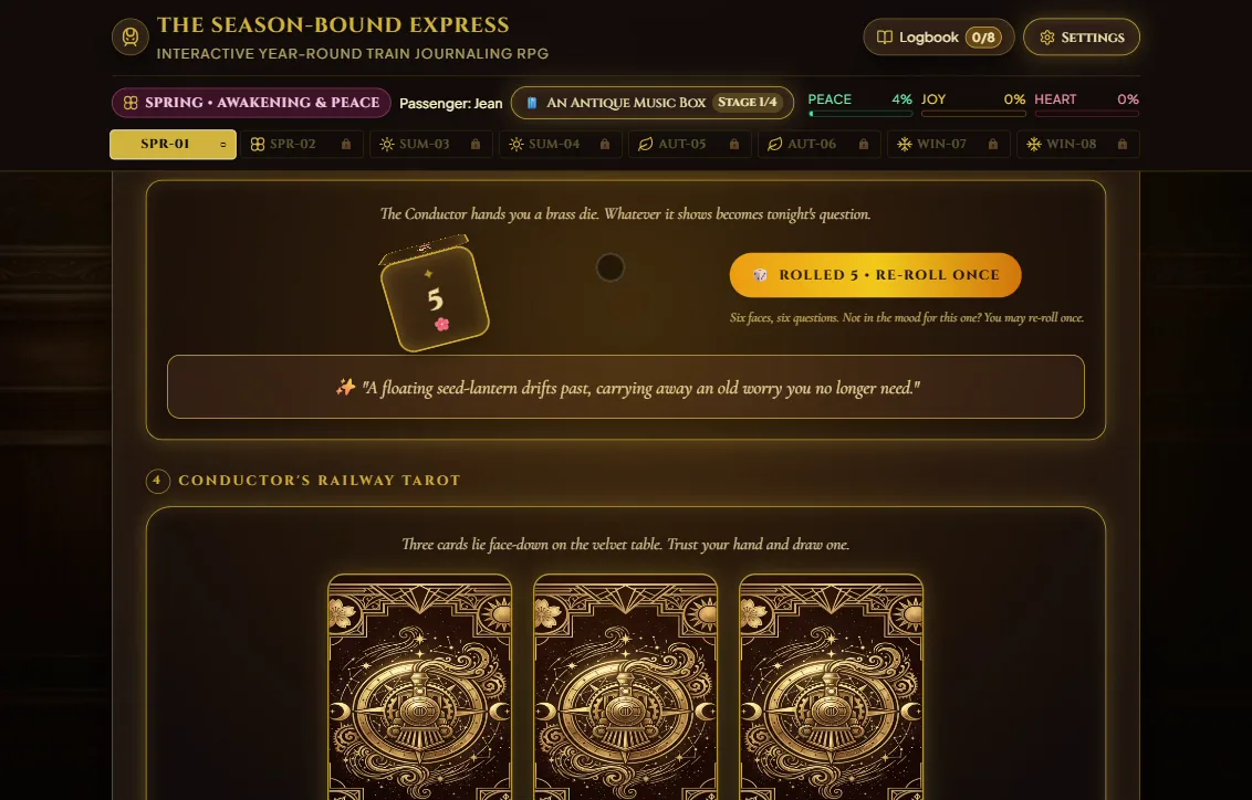 Rolling the brass oracle die